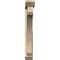 Ekena Millwork Legacy Slat Rough Sawn Bracket w/ Offset Brace, Douglas Fir, 6"W x 36"D x 44"H BKT0604X36X44LEC06RDF - alternate 3